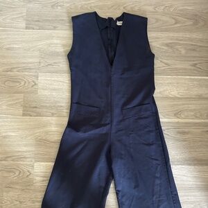 Twin sister navy one piece suit